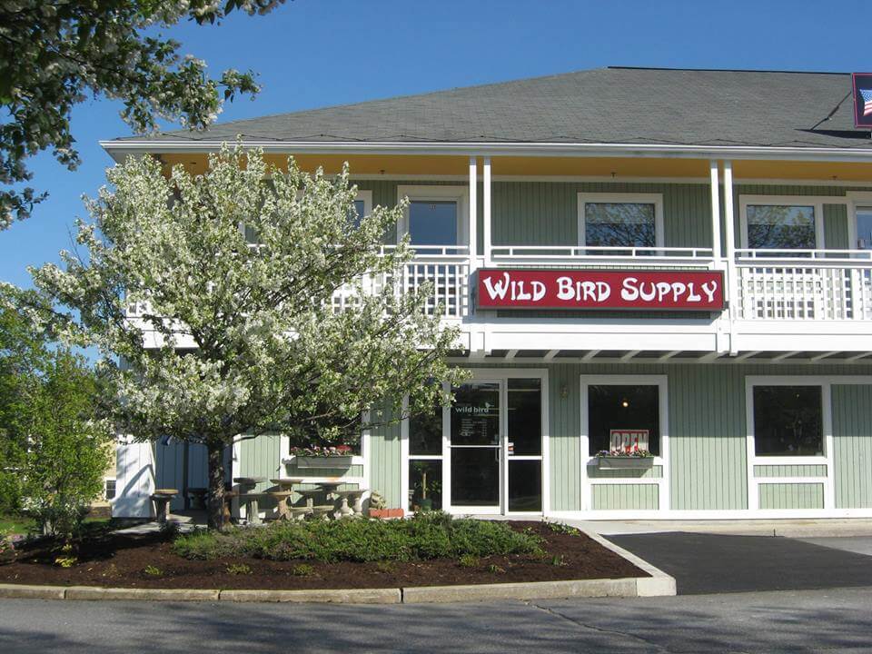 view of wild bird supply storefront