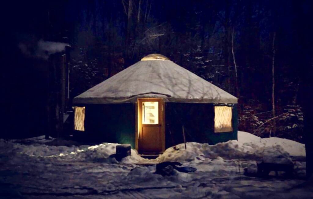Maine Forest Yurts