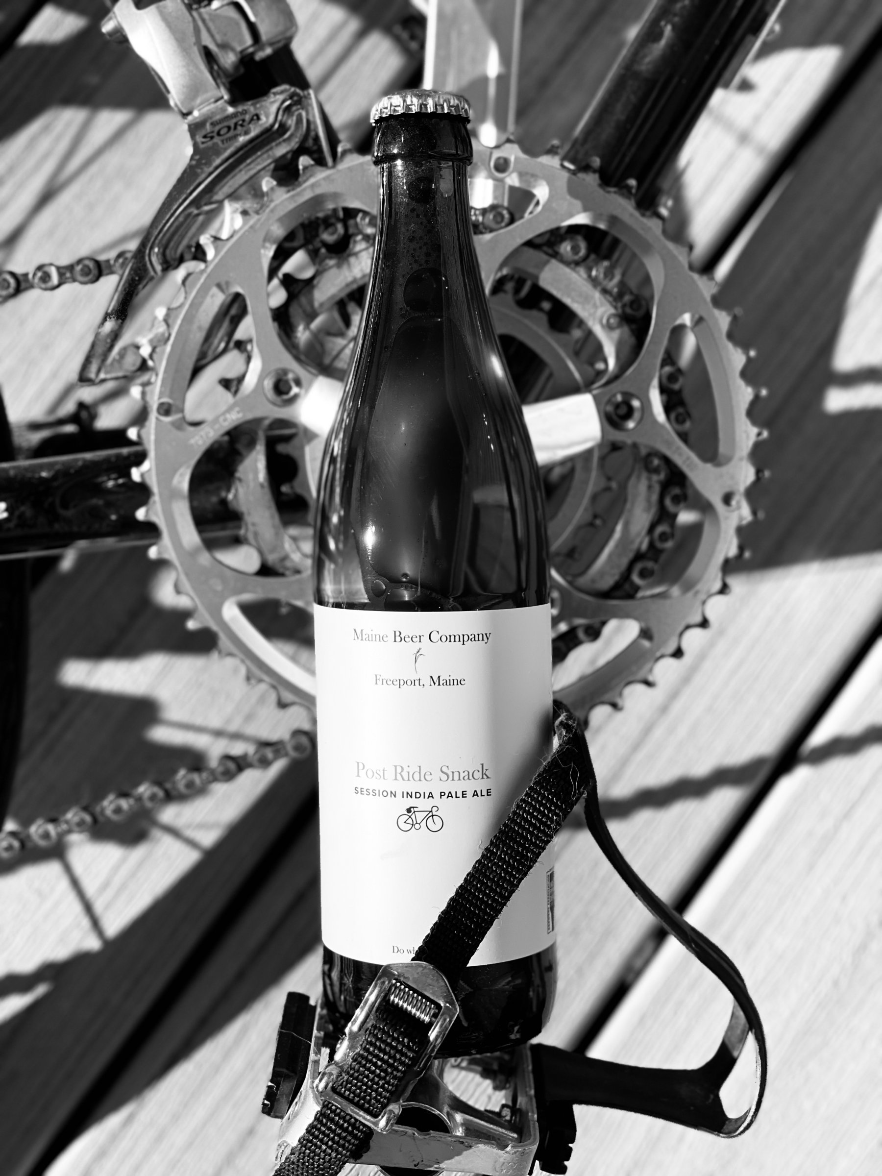 Maine Beer Company Post Ride Snack Bottle & Draft Release Visit